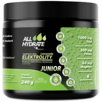 ALLHydrate Electrolytes JUNIOR Aliness 240 g
