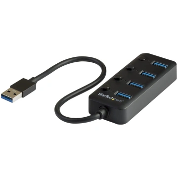Startech 4 Port USB 3.0 Hub, USB-A to 4x USB 3.0 T