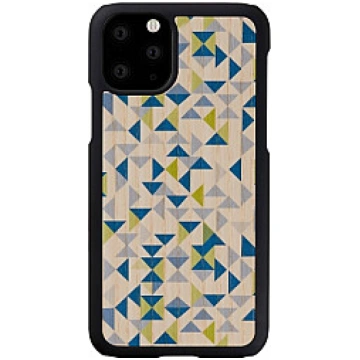 MAN&WOOD SmartPhone case iPhone 11 Pro blue triang