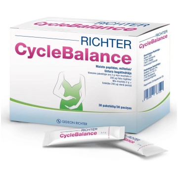 RICHTER CYCLEBALANCE, pulveris maisiņā, 30 gab. Gy