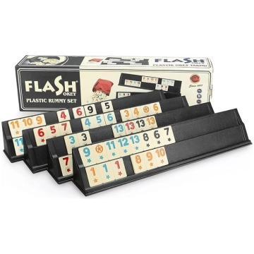 Semus Flash Black Okey/Rummy – PVC akmens slānis, 