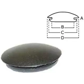 Gumijas aizbāznis 9,5/15,4 mm