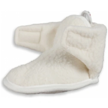 Lodger Slipper Teddy čībiņas, Cloud Dancer, 6-12m