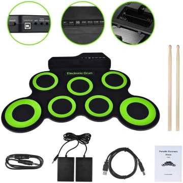 OEM PRZENOSNA PERKUSJA ELEKTRYCZNA ZWIJANA DRUM PA