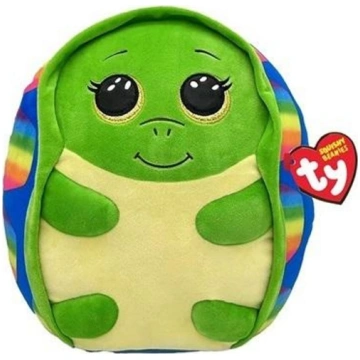 TY Squishy Beanies Shrugs - tęczowy żółw 30cm 6096