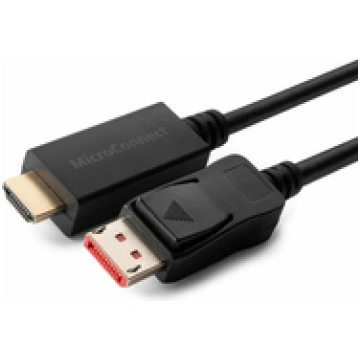 MicroConnect 4K Displayport to HDMI Cable 5m Suppo