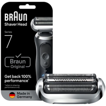 Braun 74S Shaver Replacement Head Series 7, Silver