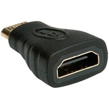 Adapteris HDMI F - HDMI Mini M, melns, Value 12.99