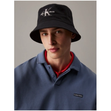CALVIN KLEIN Monologo Embroidery Bucket Black LV04