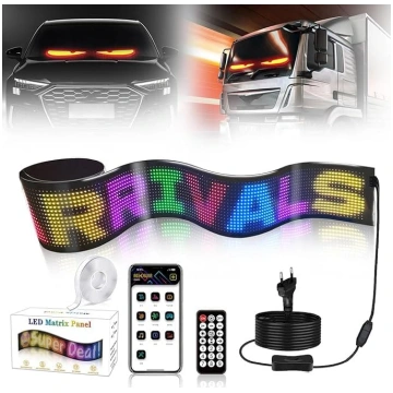 LED displeja tāfele, elastīgs programmējams disple