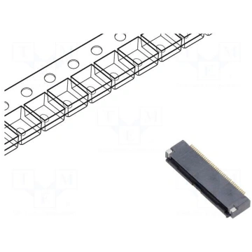 Connector: FFC/FPC | gold-plated | SMT | 500mA | 5