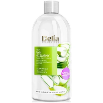 Micelārais ūdens Delia Cosmetics Aloe Vera, 500 ml