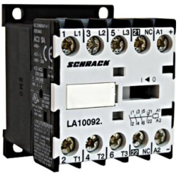 Mini Contactor 3NO + 1NC, 20A, 24 VDC Schrack Tech