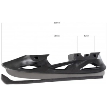 Hockey Blades for skates Raven Pulse Black - Size: