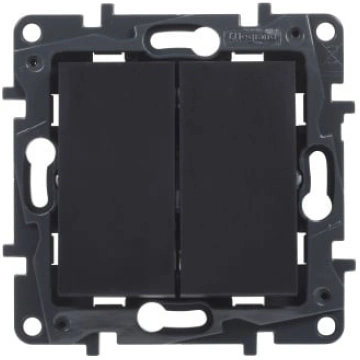 Melns slēdzis Niloe Step Legrand 863505