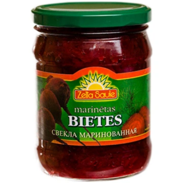 BIETES MARINĒTAS ZELTA SAULE 500G