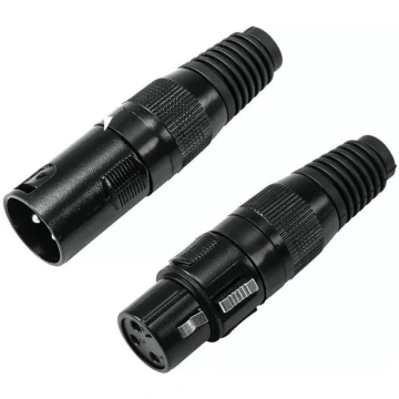 XLR savienotājs 3-pin Omnitronic 30200097 — audio 