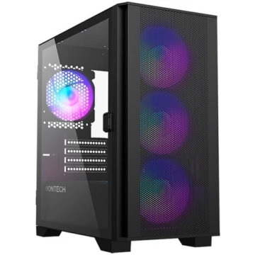 Montech AIR 100 ARGB, tower case (black, tempered 