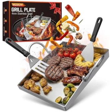 Plancha grila plāksne 40 x 30 cm ar perforāciju, 4