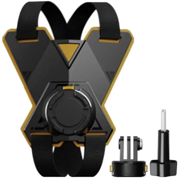 PULUZ motorcycle helmet mount for sports cameras (