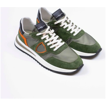 PHILIPPE MODEL SNEAKER TROPEZ VERDE MILITARE