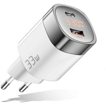 Charger GaN USB Type-C, USB Type-A: 33W, PPS | SC2