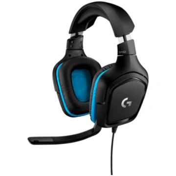LOGITECH G432 Wired Gaming Headset 7.1 - LEATHERET