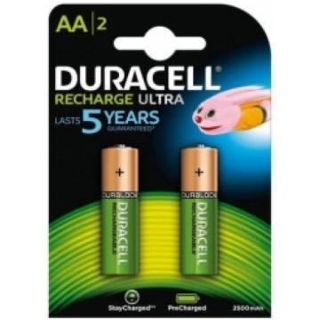 Duracell HR6 AA Batteries - 2 Pack (5000394056978)