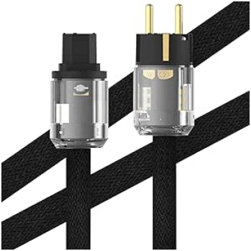 Monosaudio HiFi barošanas kabelis 17 mm 1 m / 3,3
