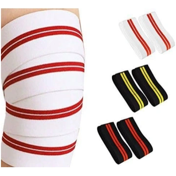 Prime Knee Wraps atbalsta vingrošanas zāle Apmācīb