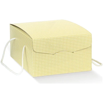 Yellow Vichy Secret Box Casolaro Hotellerie