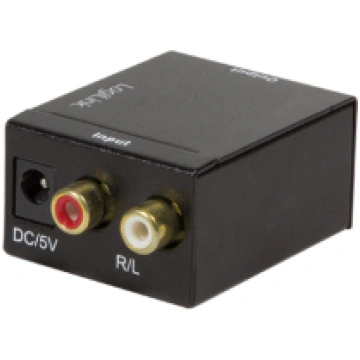 LogiLink CA0102 audio converter Black
