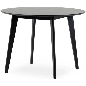 Ēdamgalds Roxby, apaļš, 105 cm, melns Actona