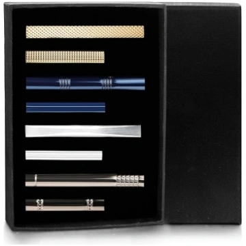 Milacolato Fashion Tie Bar Clips Set - Biznesa kla