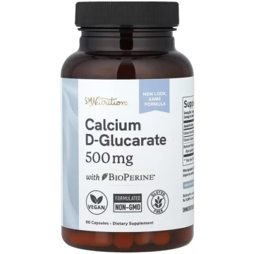 SMNutrition, Calcium D-Glucarate with BioPerine®, 