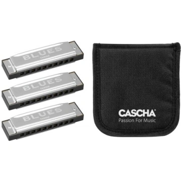 Harmoniku komplekts Cascha Blues HH-2341 (C-G-A)