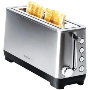 Cecotec BigToast Extra Wide Long Slot 1100W Power 