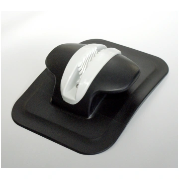 Enkura virves fiksators PVC (melns)