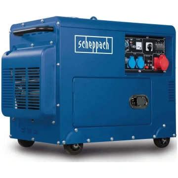 Dīzeļdegvielas ģenerators Scheppach SG5200D 5kW