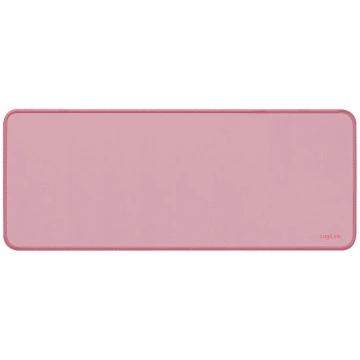 Logilink XXL desk pad for mouse and keyboard, pink