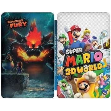 SWITCH Super Mario 3D World + Bowsers Fury - Steel