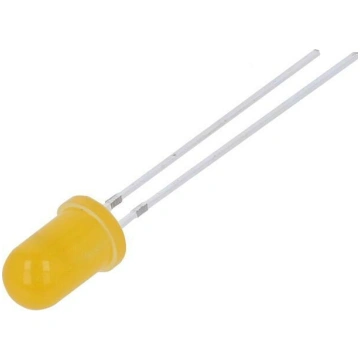 CRLED; orange; 5mm; 3500mcd; 30°; Front: convex; 1