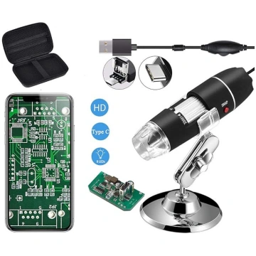 Jiusion Oriģinālais 40-1000X USB digitālais mikros