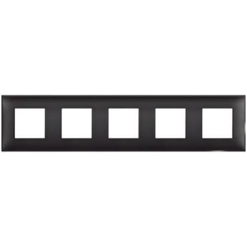 Classia Frames Rāmis black satin 5 vietas Bticino 