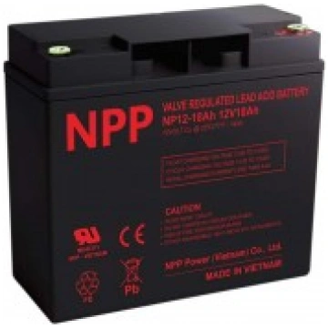 Akumulators 12V 18Ah T12 (M5) Pb AGM NPP NP12-18Ah