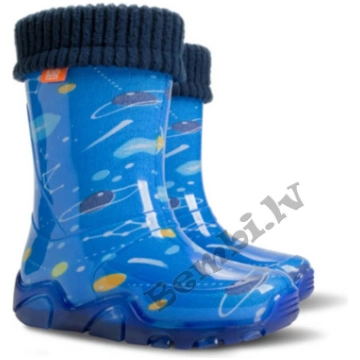 Bērnu gumijas zābaki Demar Twister Lux print kosmo