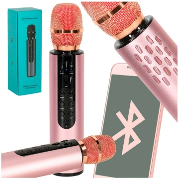 Bezvadu karaoke mikrofons bērniem ar Bluetooth ska