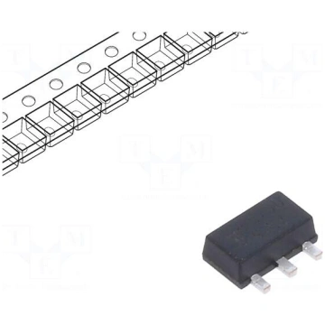 IC: voltage regulator | linear,fixed | 3.3V | 0.1A