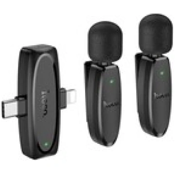Wireless lavalier microphone Lightning / USB C Hoc