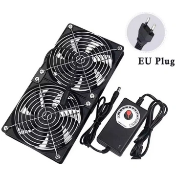 120 mm 3000 apgr./min dzesēšanas ventilators ar ko